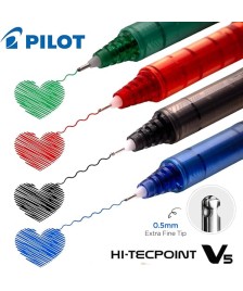 قلم بايلوت سائل v5 Hi-Techpoint مقاس 0.5 ملم